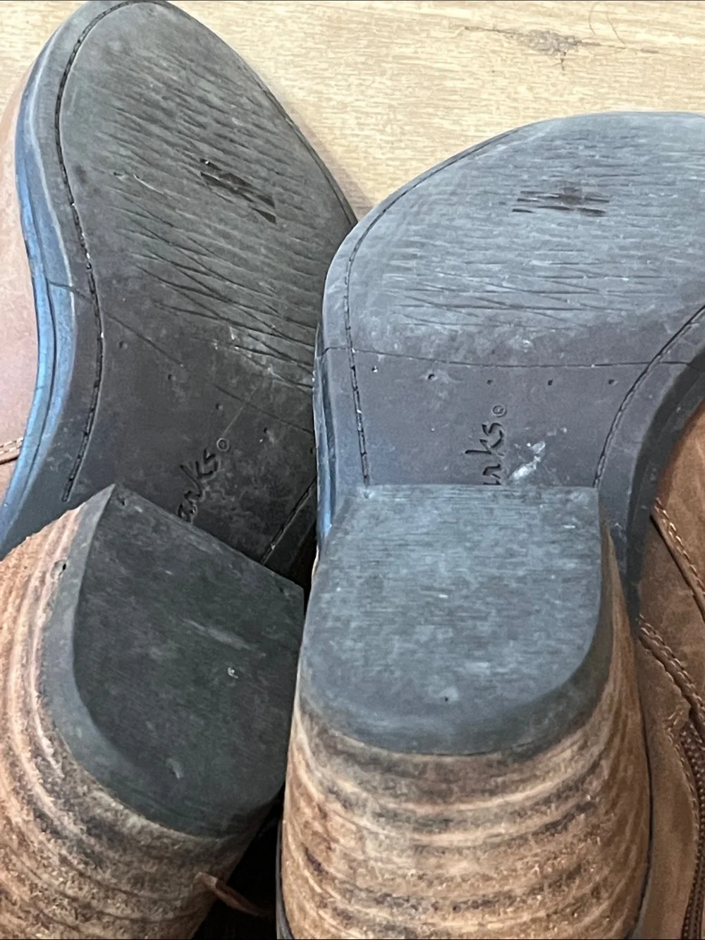 Clarks classic brown